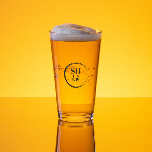 Shaker pint glass